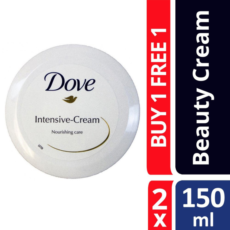 Buy Buy 1 Free 1 Dove Intensive Cream 150ml Singapore