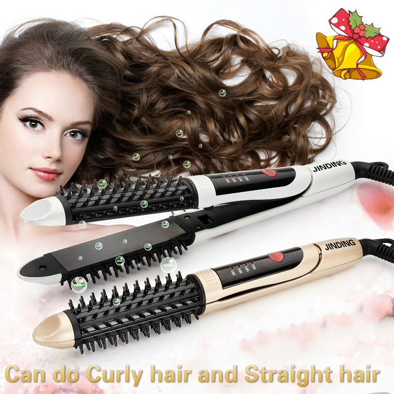 Buy Ceramic Curling Hair Straightener Hair Curler 28mm Thermostat
(White) - intl Singapore