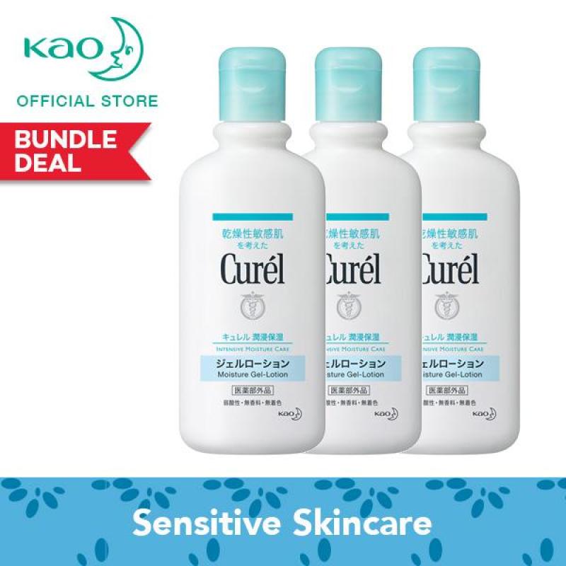 Buy Curel Moisture Gel Lotion 220ml Triple Pack Singapore