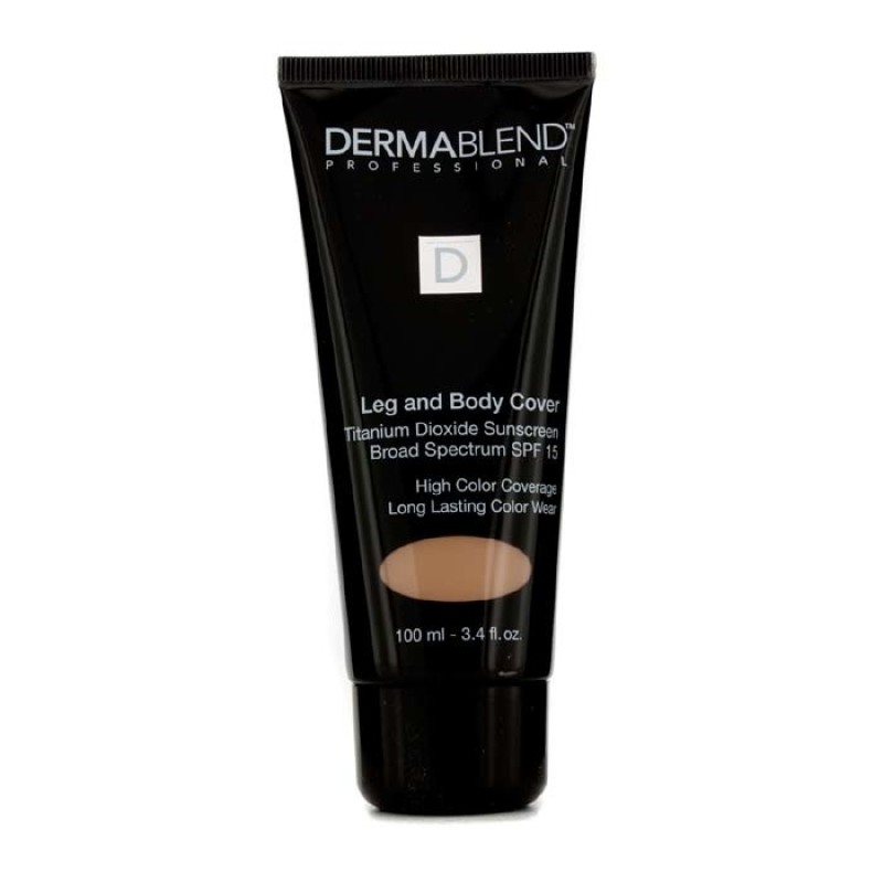 Buy Dermablend Leg & Body Cover Broad Spectrum SPF 15 (High Color
Coverage & Long Lasting Color Wear) - Medium 100ml/3.4oz Singapore