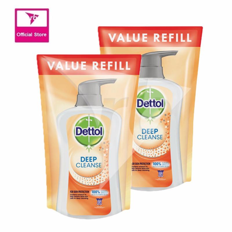 Buy Dettol Anti-Bacterial Shower Gel Refill Pack Deep Cleanse Twin Pack 800ML x 2 Singapore
