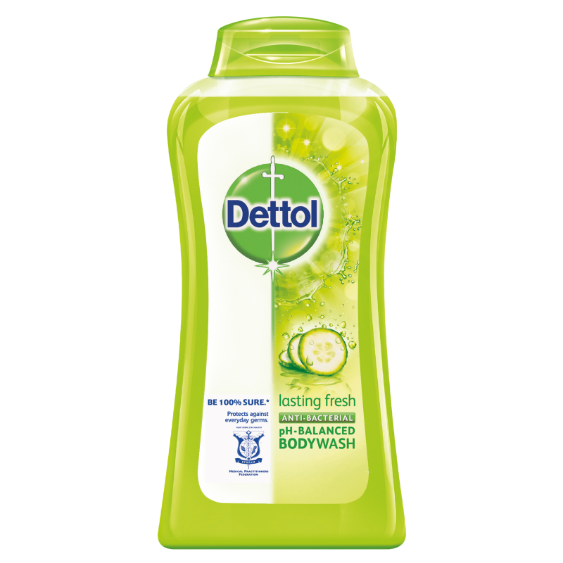 Buy Dettol Body Wash Lasting Fresh 250Ml Singapore