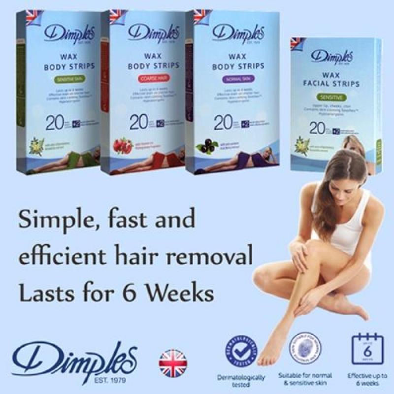 Buy Dimples Body Wax Strips (Sensitive Skin) Singapore