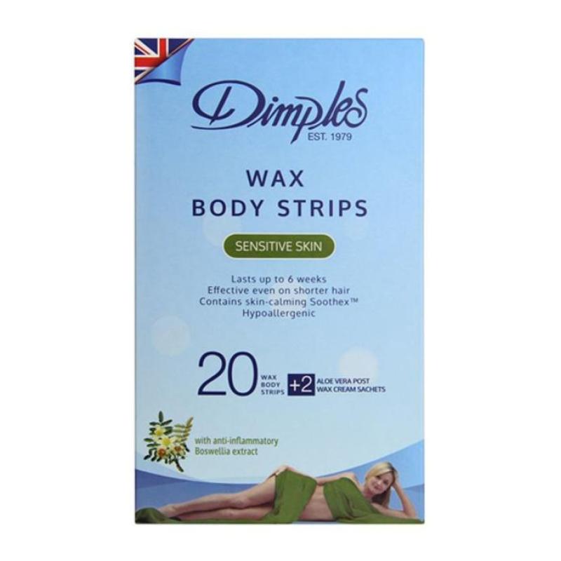 Buy Dimples Wax Body Strips Sensitive Skin Singapore