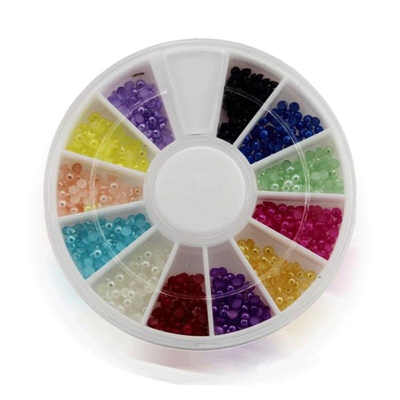 Buy DIY Nail art ABS Pearl 3D Patch Tips Decoration Manicure Pedicure
Glitters - intl Singapore
