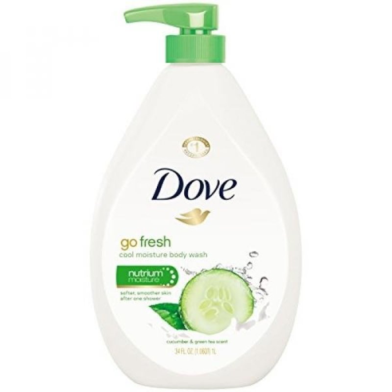 Buy Dove Body Wash Pump, Cucumber and Green Tea 34 oz - intl Singapore