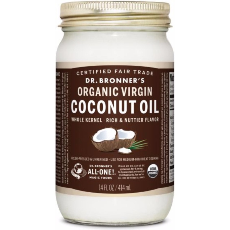 Buy Dr Bronner Whole Kernel Organic Virgin Coconut Oil Singapore
