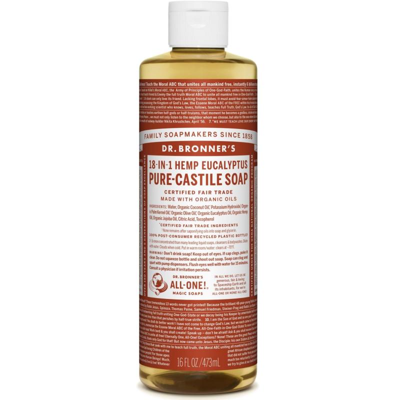 Buy Dr Bronners Organic Magic Castile Soap 16oz Eucalyptus Singapore