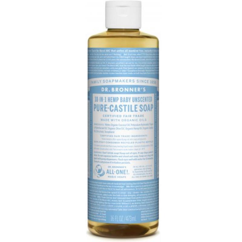 Buy Dr Bronners Organic Magic Castile Soap 16oz Baby Unscented Singapore