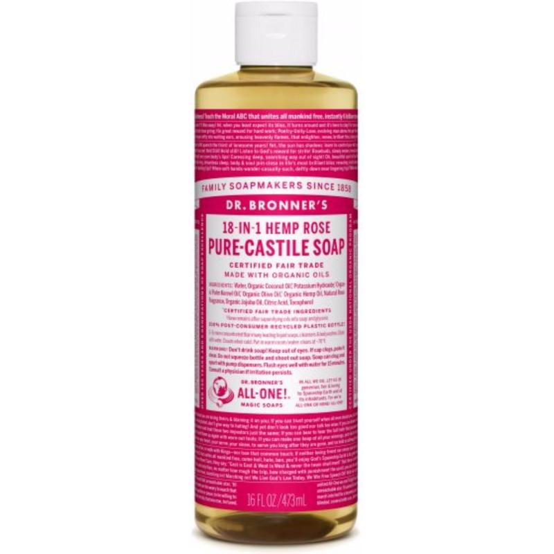 Buy Dr Bronners Organic Magic Castile Soap 8oz Rose Singapore