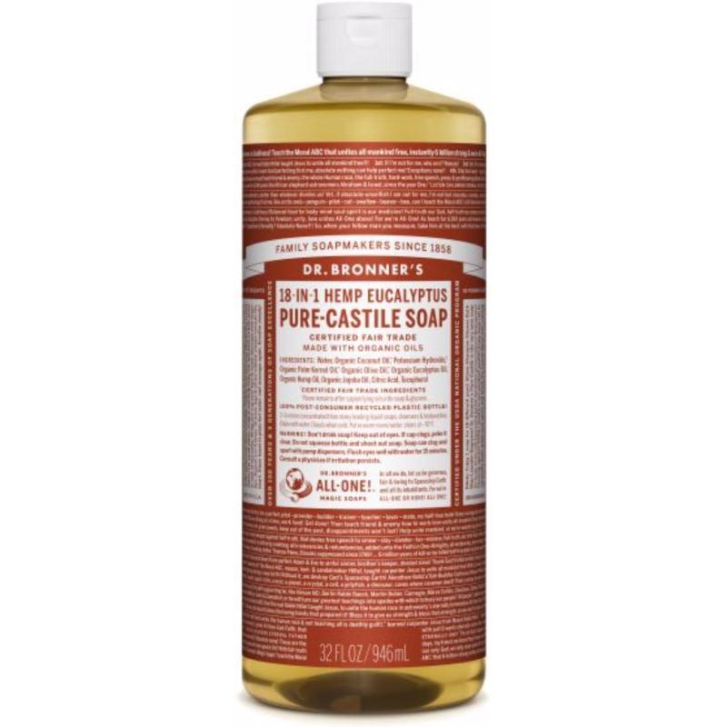Buy Dr Bronners Organic Magic Castile Soap - Eucalyptus 32oz Singapore
