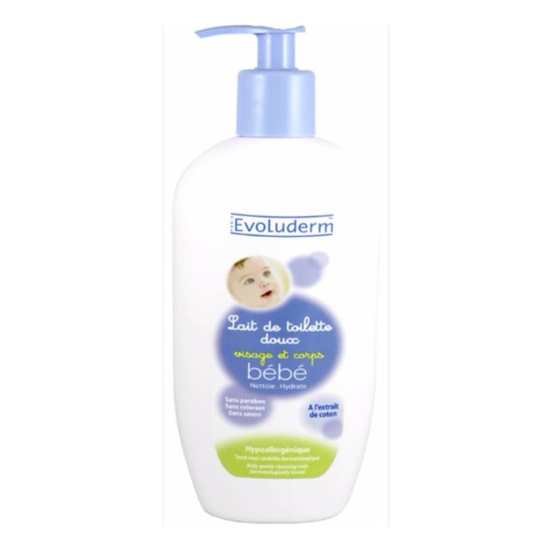 Buy EVOLUDERM BABY SOFT CLEANSING & MOISTURISING MILK 500ML TWIN PACK Singapore