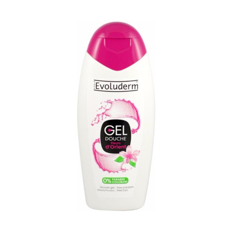 Buy EVOLUDERM SHOWER GEL ORIENTAL FLOWER 400ML TWIN PACK Singapore