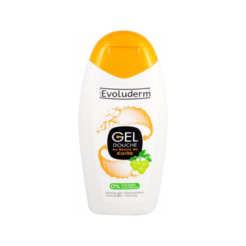 Buy EVOLUDERM SHOWER GEL SHEA BUTTER 400ML TWIN PACK Singapore