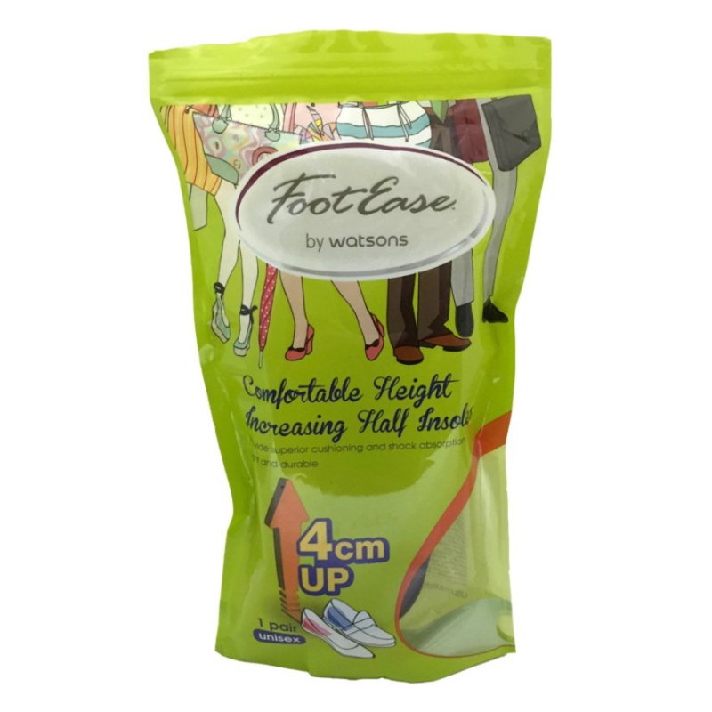Buy Footease By Watsons Comfortable Height Increasing Half Insoles Singapore
