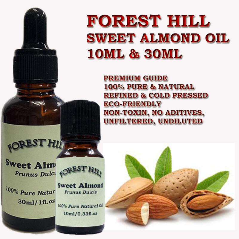 Buy Forest Hill 100% Pure Natural Carrier Oil, Sweet Almond 10ml Singapore