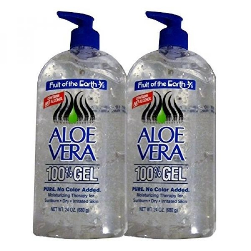 Buy Fruit Of The Earth Aloe Vera 100% Gel, Crystal Clear - 24oz 2 Pack - intl Singapore