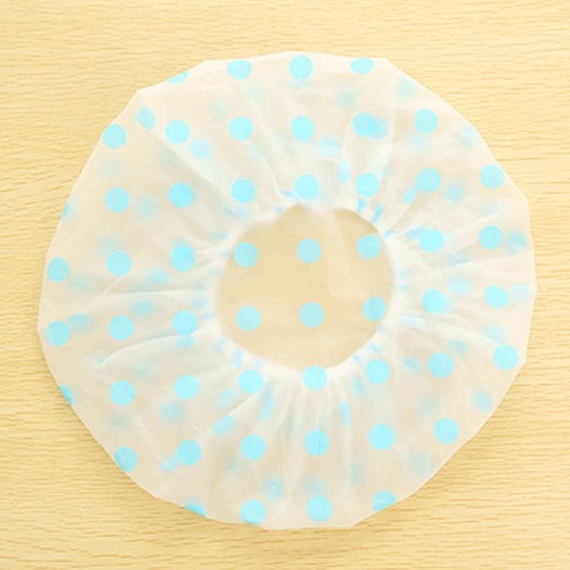 Buy Gethome 4PCS Cute Polka Dot Durable Waterproof Hair-protect Shower Cap - intl Singapore