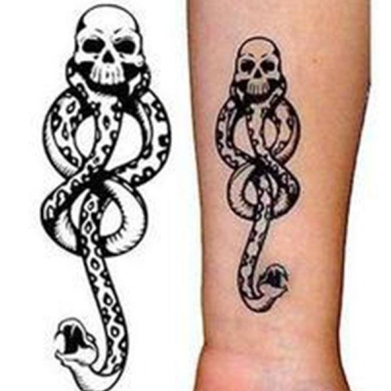 Buy Harry Potter Death Eater Temporary Tattoo Waterproof Stickers
Men/Women - intl Singapore