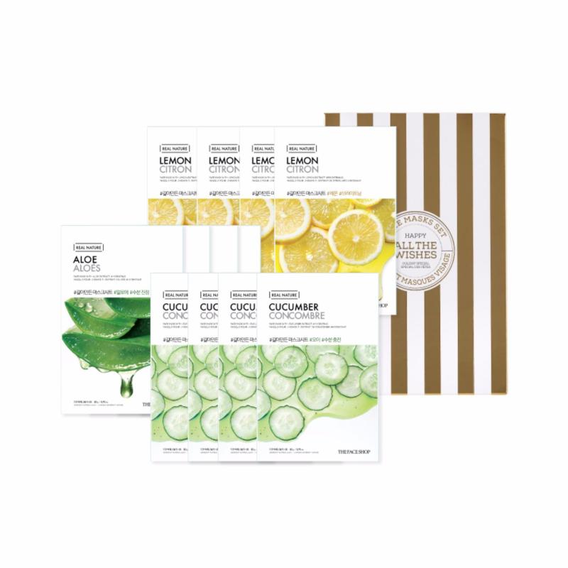Buy Holiday Edition Real Nature Mask 12pcs Set A Singapore