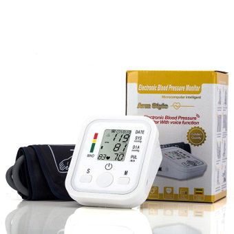 Automatic Arm Electronic Digital Blood Pressure Meter Monitor Measurement Health Care Sphygmomanometer With Voice Function April 2018 - 3 Automatic Arm Electronic Digital Blood Pressure Meter Monitor Measurement Health Care Sphygmomanometer with Voice Function - 3