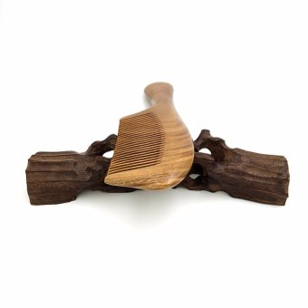 L-955 Natural Whole Piece Wood Green Sandalwood Combs - Intl April 2018 - 4 L-955 Natural Whole Piece Wood Green Sandalwood Combs - intl - 4