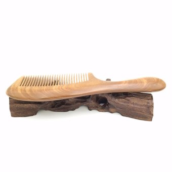 L-955 Natural Whole Piece Wood Green Sandalwood Combs - Intl April 2018 - 3 L-955 Natural Whole Piece Wood Green Sandalwood Combs - intl - 3