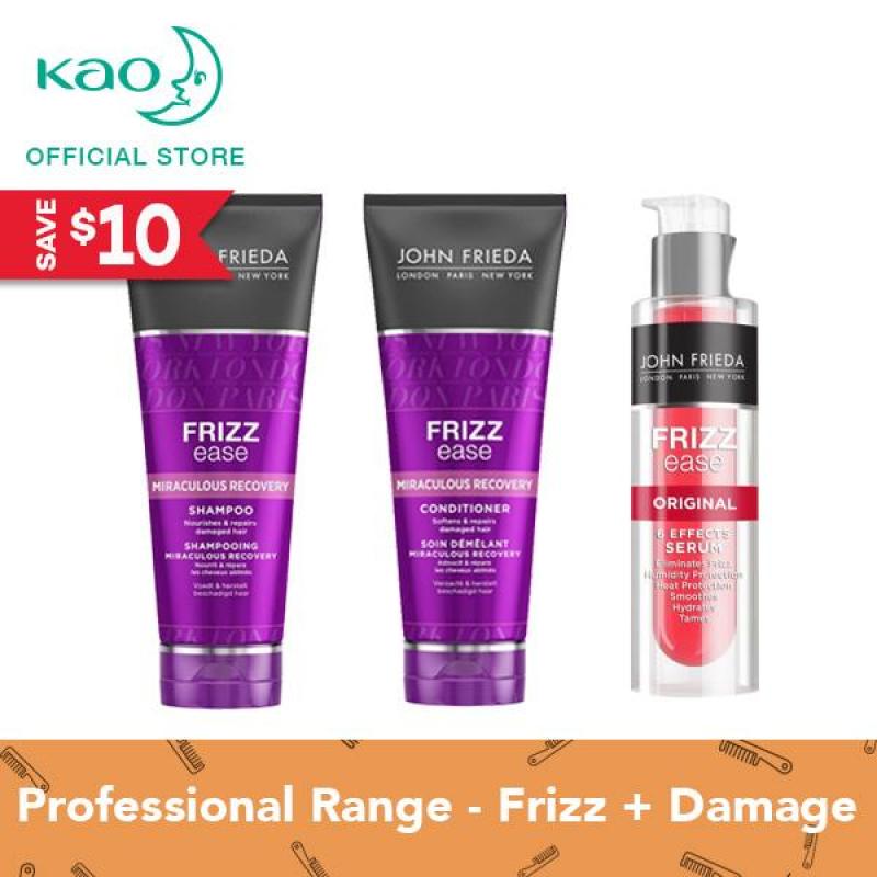 Buy John Frieda Frizz Ease Miraculous Recovery Shampoo & Conditioner Set Singapore