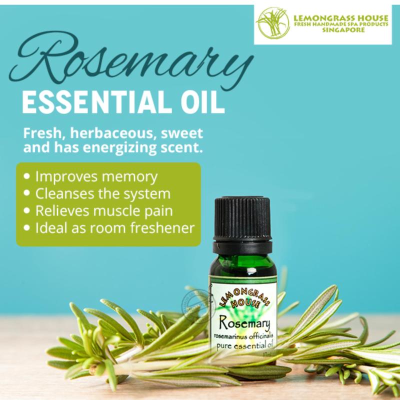 Buy Lemongrass House Rosemary Essential Oil 10ml Singapore