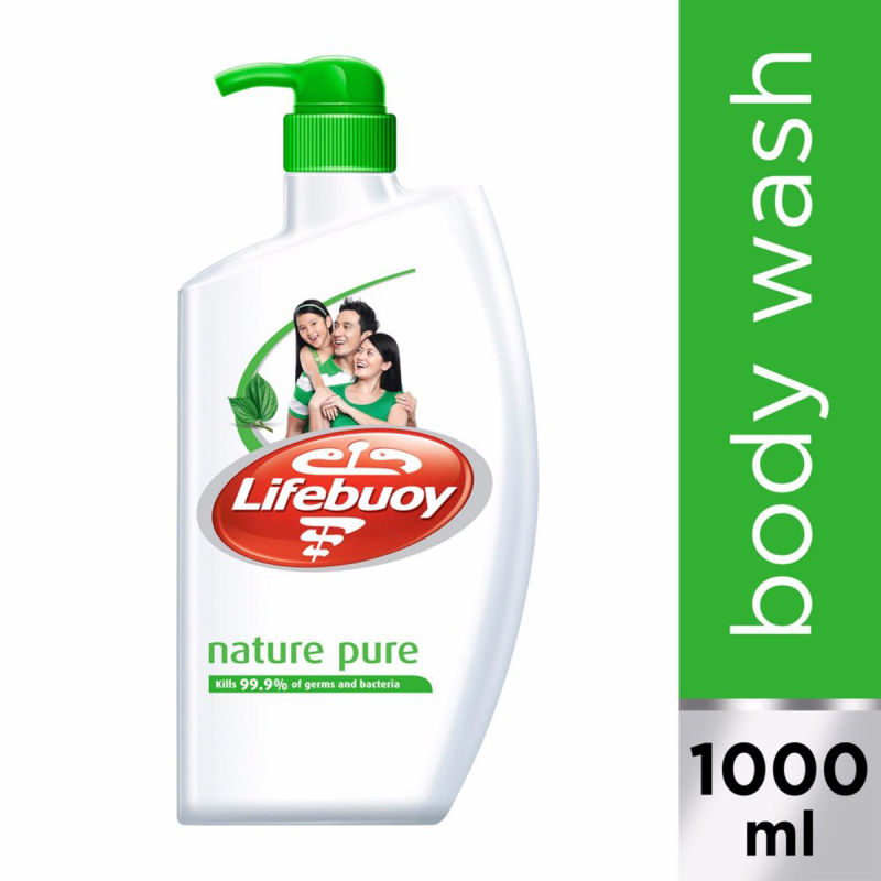 Buy Lifebuoy Nature Pure Anti-bacterial Body Wash 1L Singapore