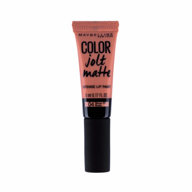 Buy Maybelline Lips Studio Color Jolt Matte 04 - Show Off Nude Singapore