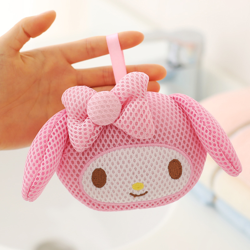 Buy Melody melody head type bath cotton sponge bath ball Singapore