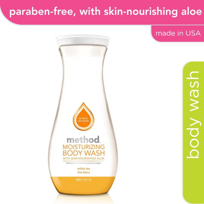 Buy method moisturising body wash - white tea 532ml Singapore