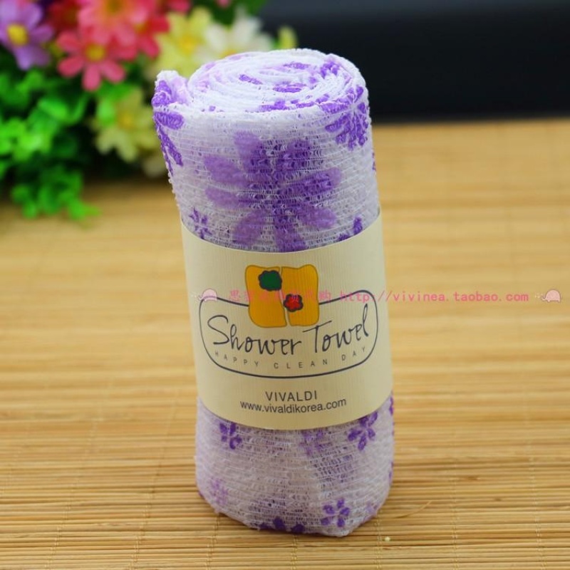 Buy Moderate sparkling towel bath rub bath flower Singapore