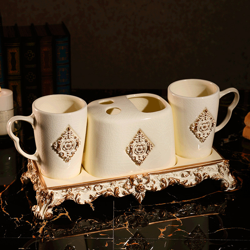 Buy Modern simple utensils high-grade couples cup Washing cup Singapore