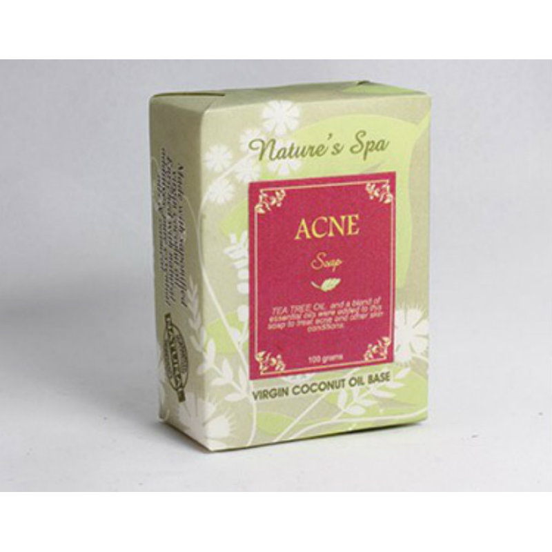 Buy Nature's Spa Acne Natural Bar Soap 100g Singapore