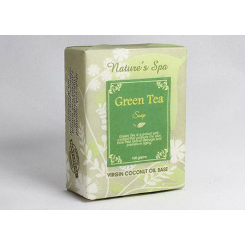 Buy Nature's Spa Green Tea Natural Bar Soap 100g Singapore