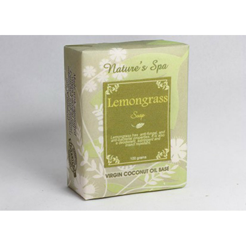 Buy Nature's Spa Lemongrass Natural Bar Soap 100g Singapore
