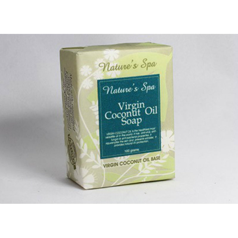 Buy Nature's Spa Virgin Coconut Oil Natural Bar Soap 100g Singapore
