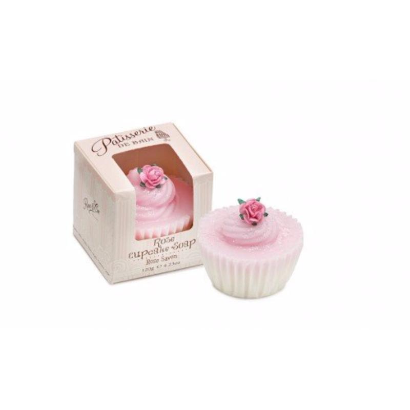 Buy Patisserie de Bain Rose Cupcake Soap (1 Pc) Singapore