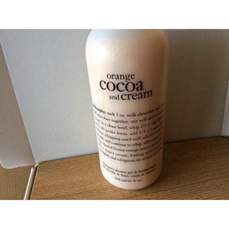 Buy Philosophy Orange Cocoa and Cream Shampoo, Shower Gel, & Bubble Bath 3 in 1 32 ounce - intl Singapore