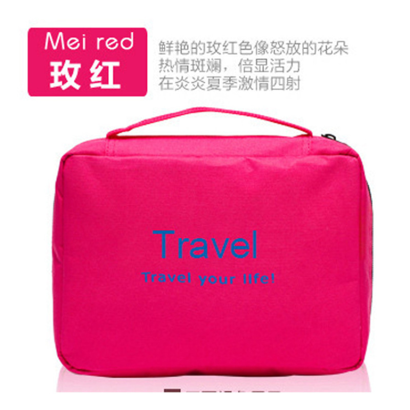 Buy Portable folding cosmetic pouch fitness bag waterproof wash bag Singapore