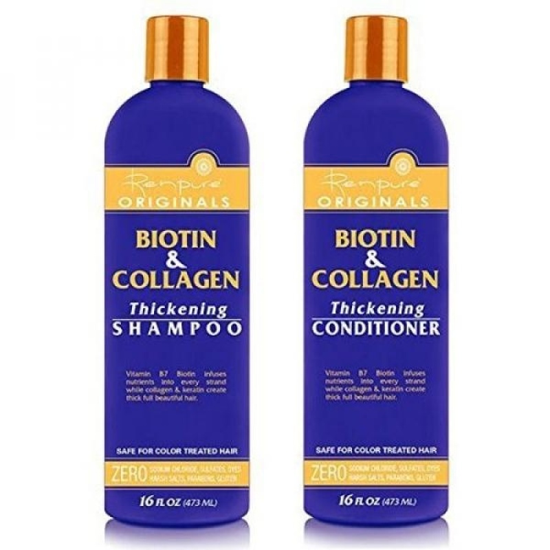 Buy Renpure Biotin and Collagen Thickening Shampoo & Conditioner Set, 16 Ounce Ea. - intl Singapore