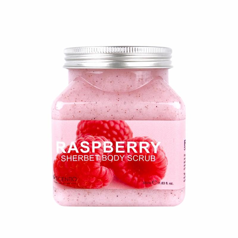 Buy Scentio Raspberry Pore Minimising Sherbet Scrub 350ml Singapore