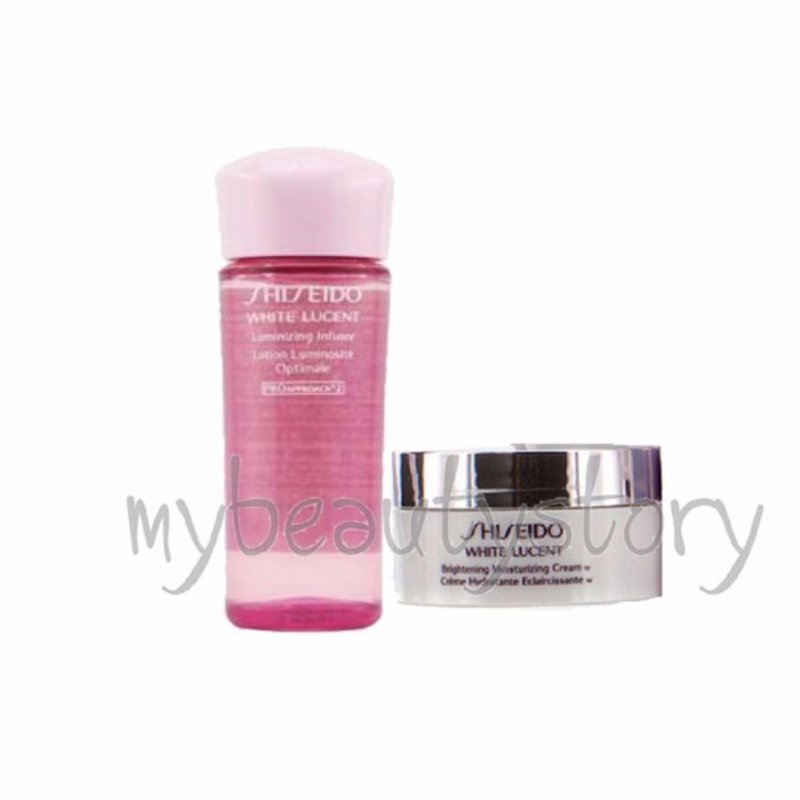 Buy Shiseido White Lucent Luminizing Infuser (toner) 25ml + Moisturizing Cream 18ml Singapore