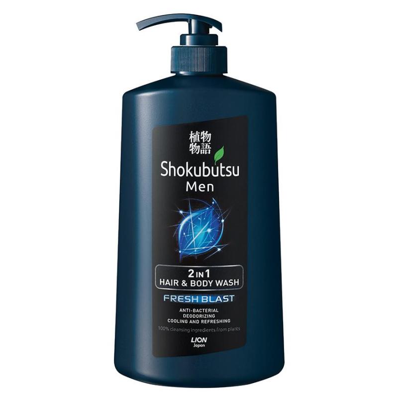 Buy Shokubutsu Men 2-In-1 Hair & Body Wash 850Ml (Fresh Blast) Singapore