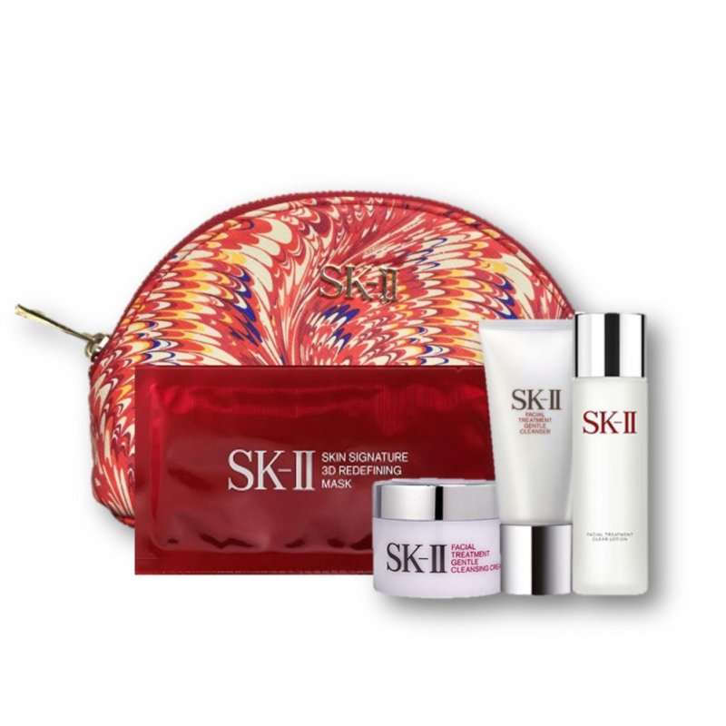 Buy SK-II Beauty Travel Set - Cleanser, Lotion, Cleansing Cream, 3D
Mask Singapore