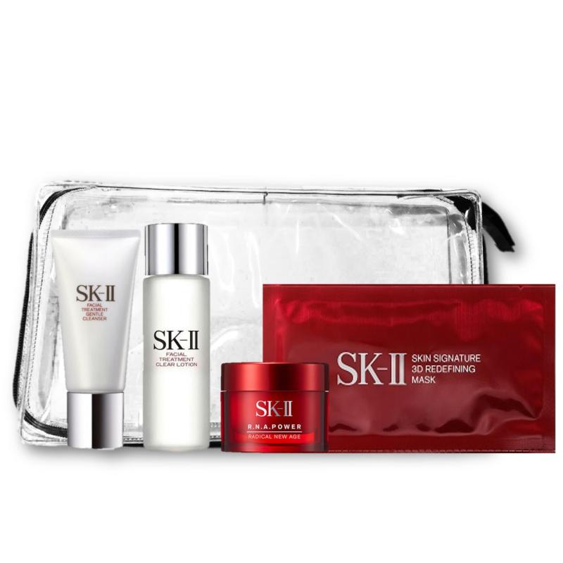 Buy SK-II Gift Set - Cleanser, 3D Mask, Lotion, RNA Moisturizer Singapore