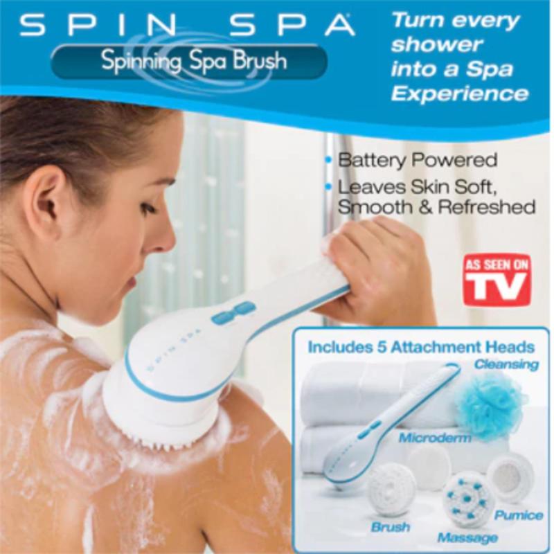Buy Spinning Spa Body Brush (As seen on TV) / Singapore