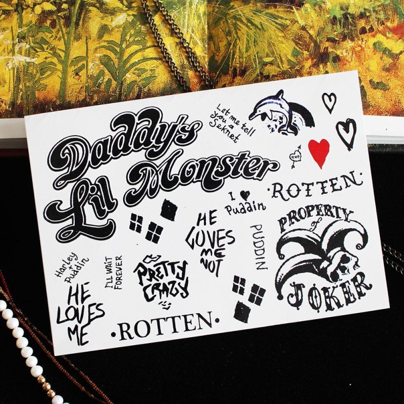 Buy Suicide Squad Joker Harley Full Body Temporary Tattoo Spray
Stickers Waterproof Singapore